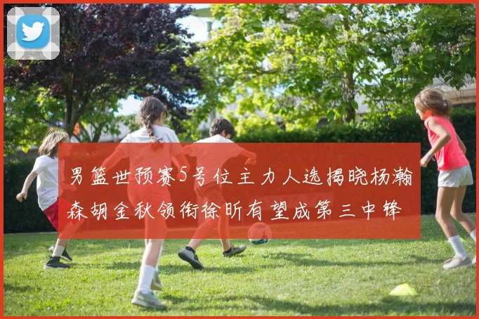男篮世预赛5号位主力人选揭晓杨瀚森胡金秋领衔徐昕有望成第三中锋